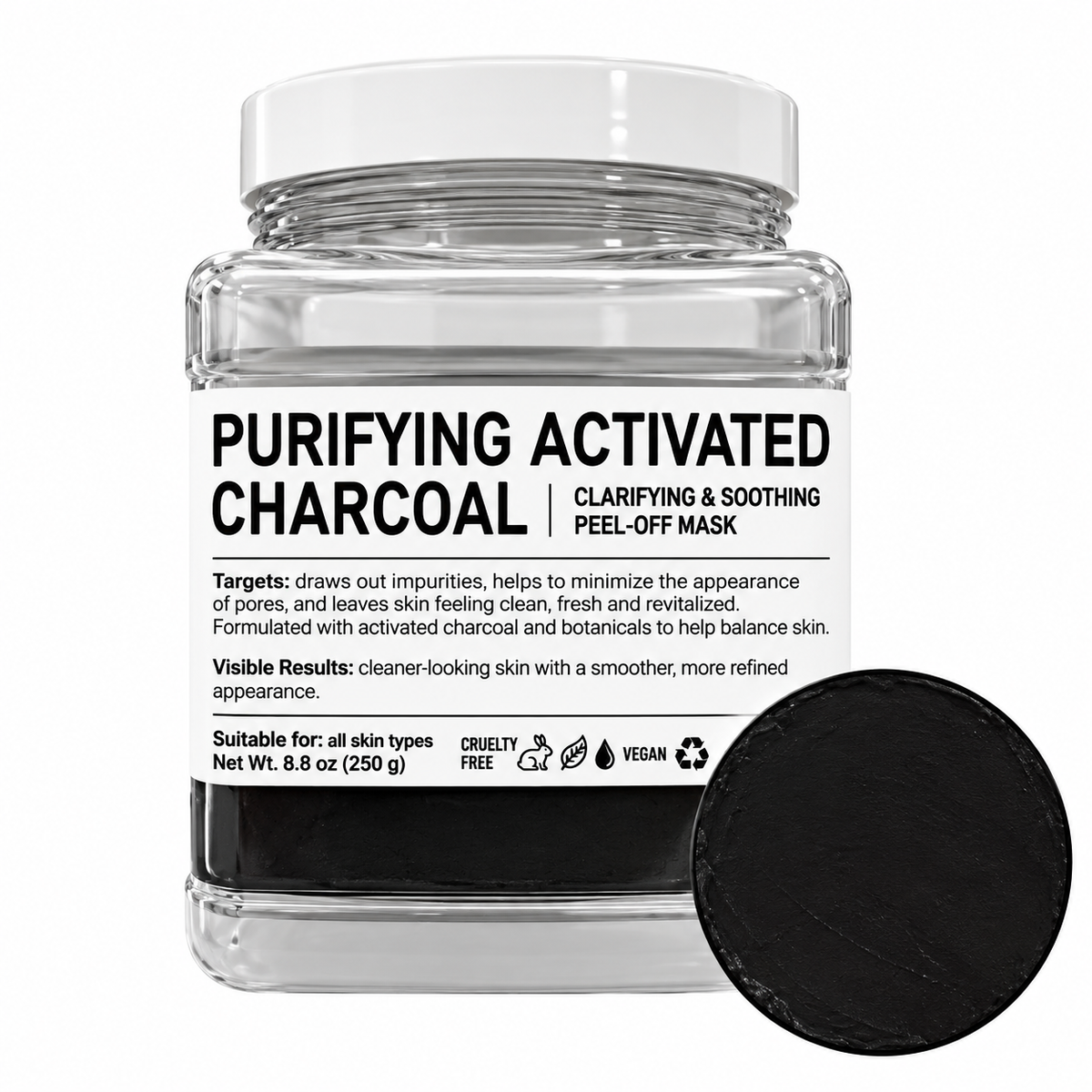 Hydrojelly® Purifying Actived Charcoal – 500 g-zoom-1