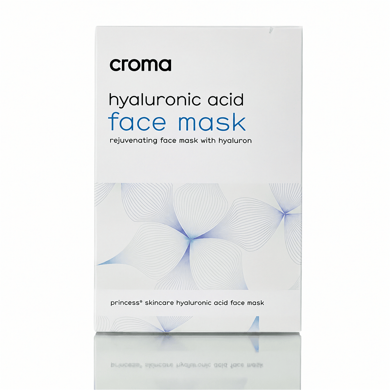 Maschera viso all'acido ialuronico Croma® – 8 pezzi-zoom-