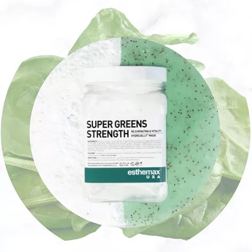 Esthemax Hydrojelly Super Greens Strength, Tiegel