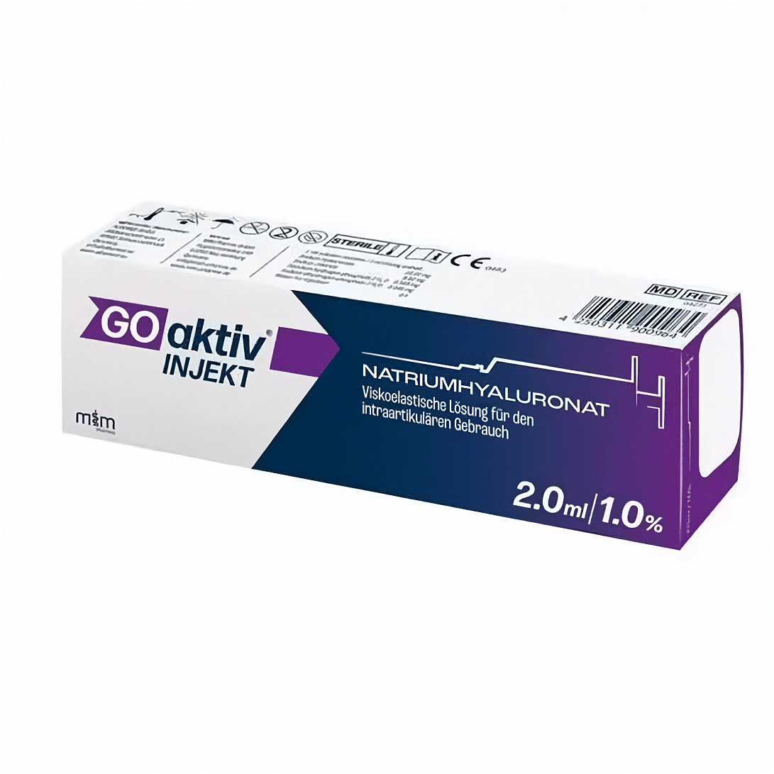 GOaktiv Injekt 2ml – Hyaluronsäure Fertigspritze Gelenkinjektionen Arthrose