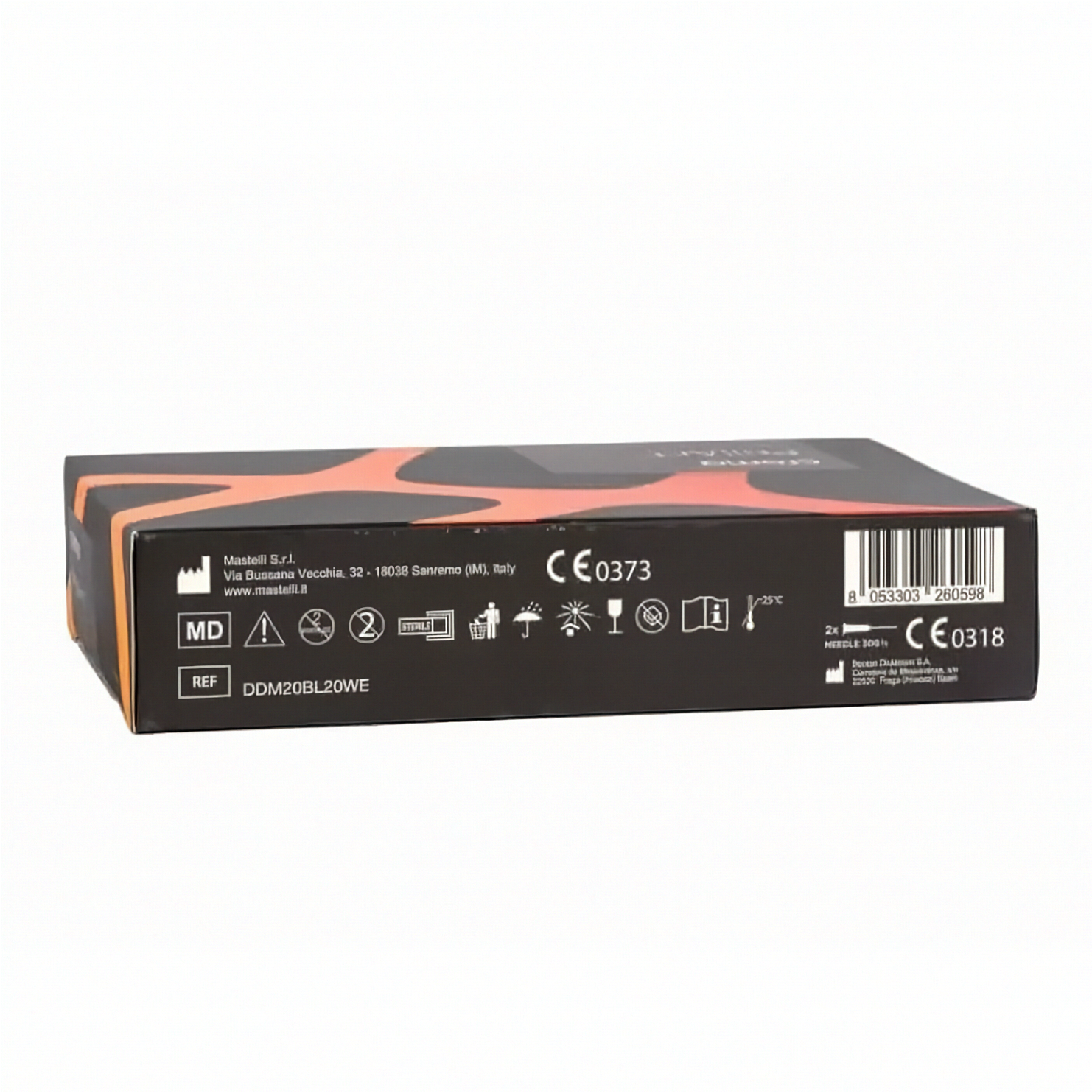 Croma PolyPhil PhilArt Dermalfiller, 2ml, in einer offenen Verpackung mit Applikator und Verpackungsdetails sichtbar