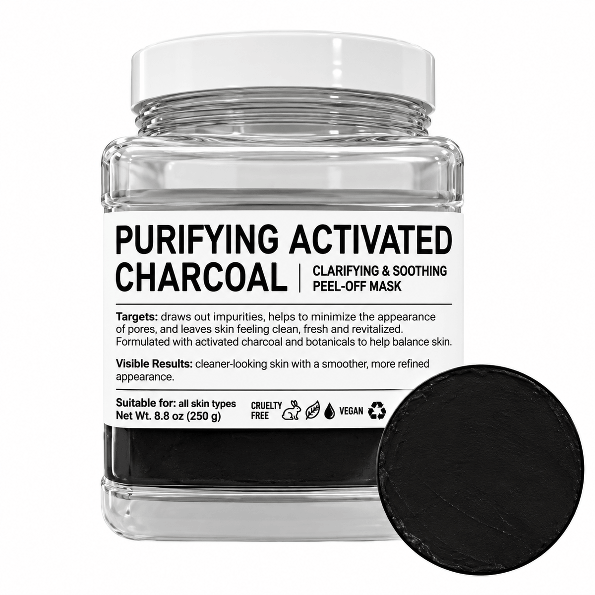 Hydrojelly® Purifying Actived Charcoal – 500 g