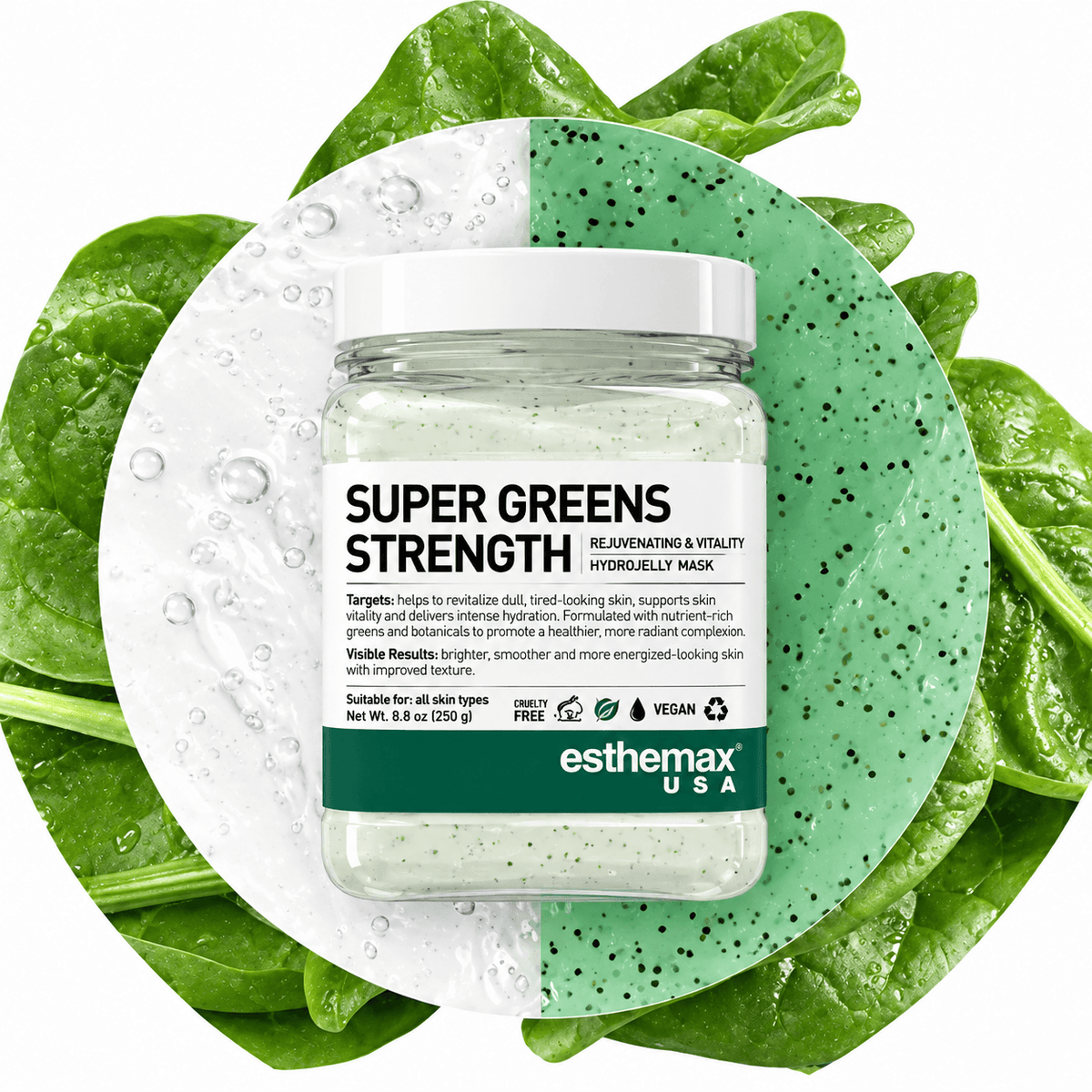 Hydrojelly® Super Greens Strength – 500 g
