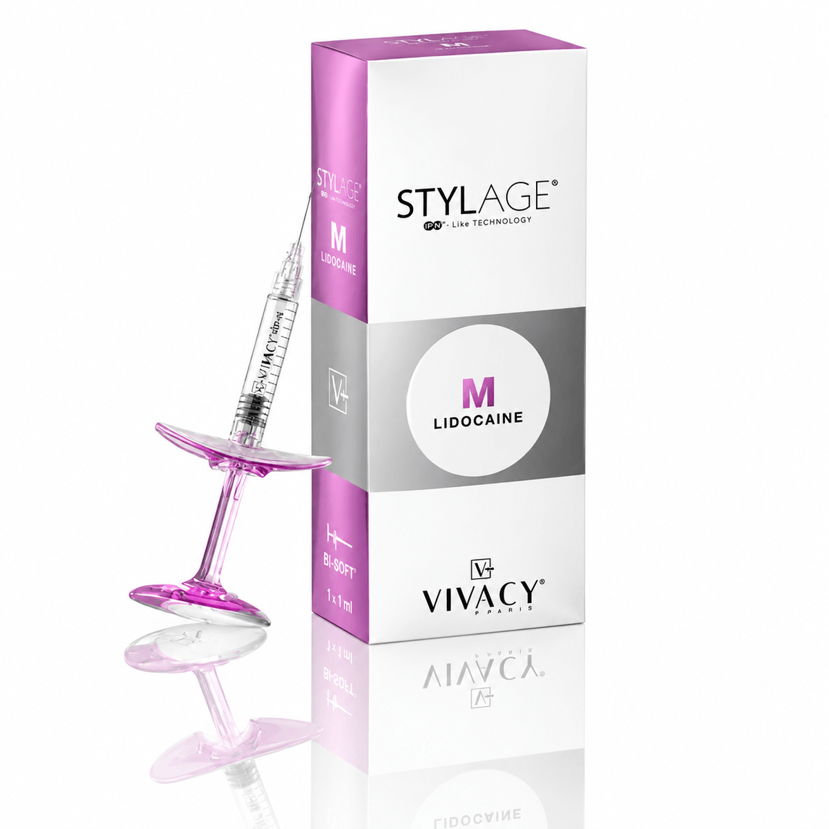 Stylage® M Bi-Soft mit Lidocain - 2 x 1 ml