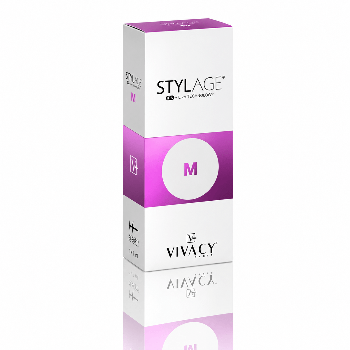 Stylage® M Bi-Soft ohne Lidocain - 2 x 1 ml