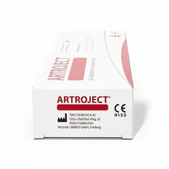 Gelenkspritze Artroject 50 mg in 10 ml Fertigspritze von ORMED GmbH, zur Behandlung von Gelenkschmerzen
