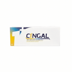 Cingal 4ml Gelenkspritzen von Plasmaconcept AG, medizinische Injektionsflasche für Gelenkbehandlungen, sichtbares Produkt in der Verpackung