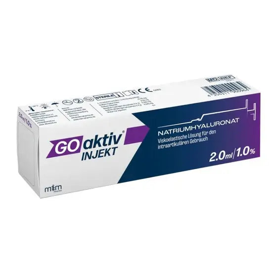 GOaktiv Injekt 2ml – Hyaluronsäure Fertigspritze Gelenkinjektionen Arthrose jetzt kaufen