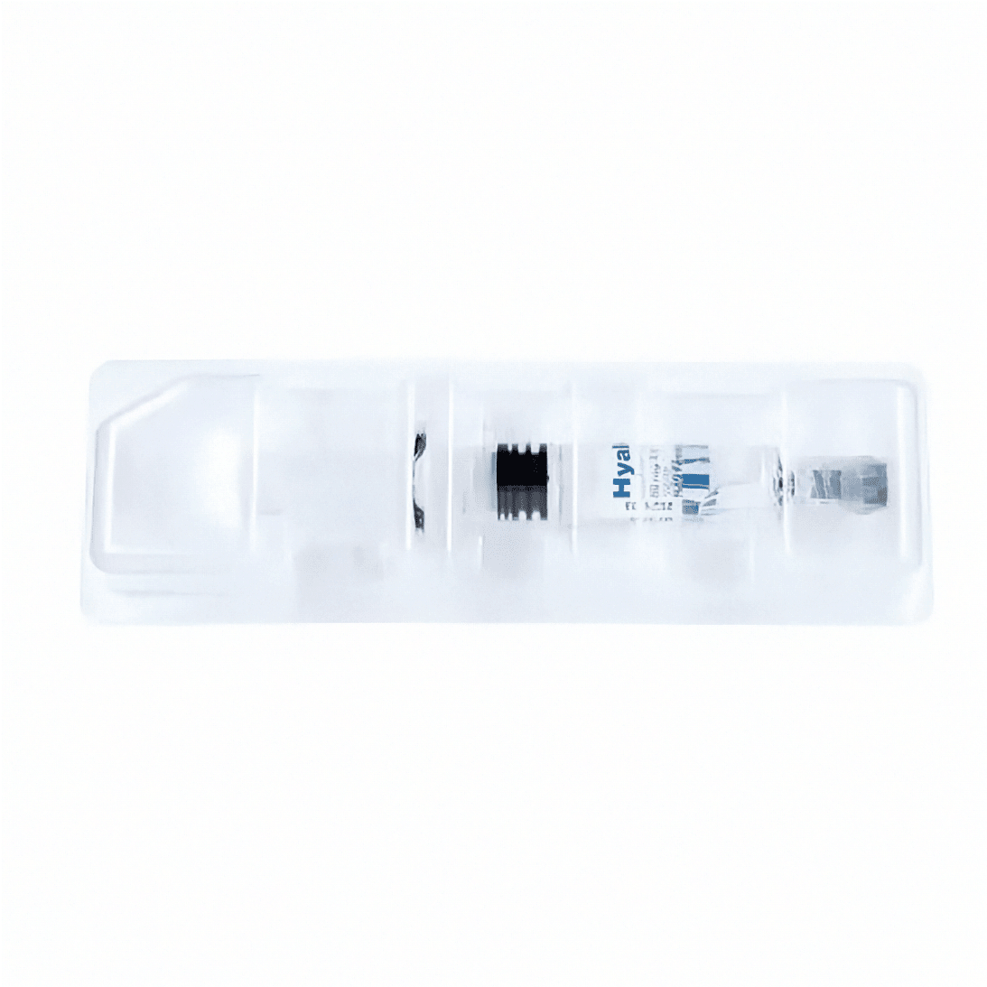 HyalOne Gelenkspritze mit 60mg Hyaluronsäure in 4ml, von Fidia Pharma GmbH, für Gelenkbehandlung, klare Lösung in Spritze