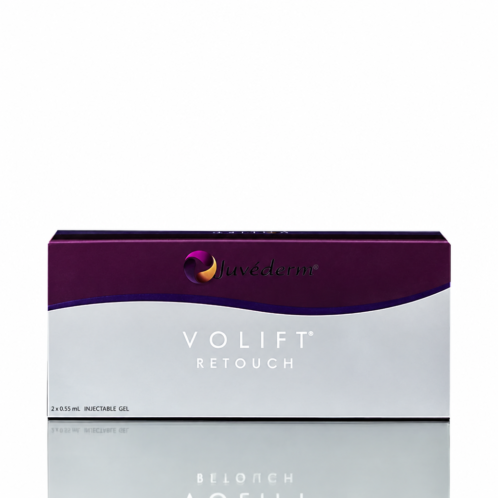 Juvéderm Volift Retouch Packung, 2 × 0,55 ml, ohne fremdes Händlerlogo