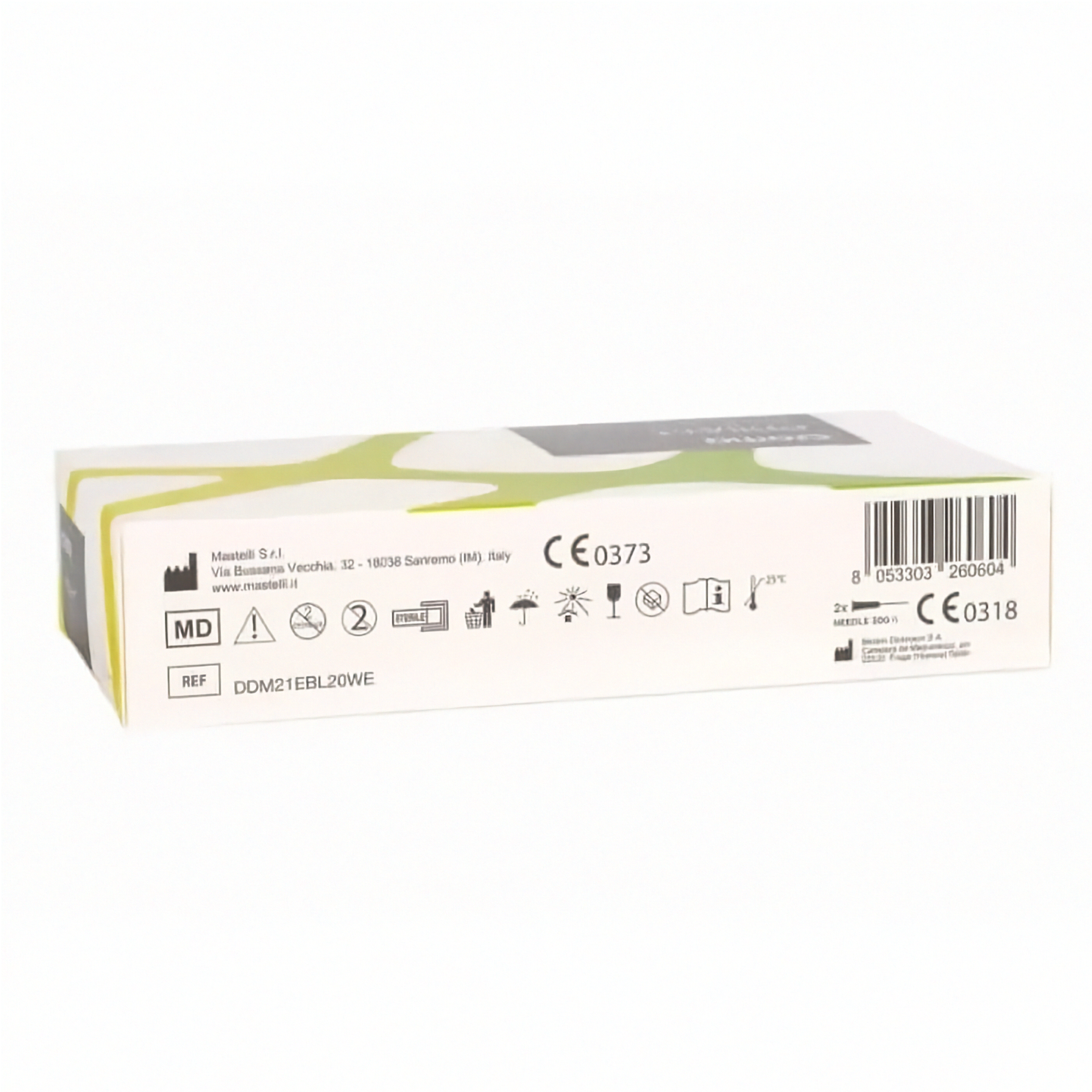 Croma PolyPhil PhilArt Eye Dermalfiller in 2ml, zeigt eine offene Packung mit der Nadel und Füllmaterial für die Augenpartie.