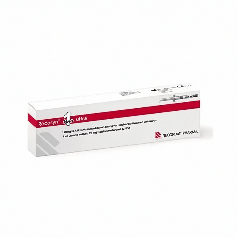 Recosyn Uno Ultra – Injection unique d'acide hyaluronique pour les articulations arthrosiques-zoom-