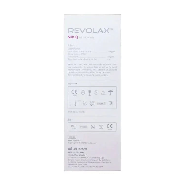Revolax Sub-Q mit Lidocain 1 x 1,1 ml jetzt kaufen