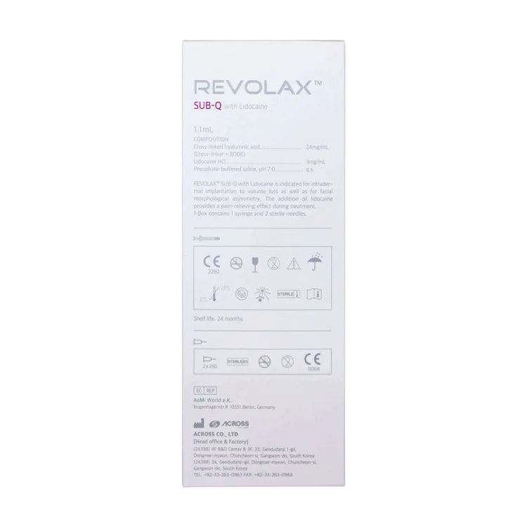Revolax Sub-Q Lidocaine 1.1ml-zoom-